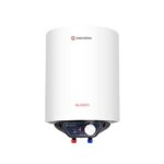 Candes 25 Litre Glanzo 5 Star Rated GlassLine Computerized Storage Electrical Water Heater - 8 Bar with Set up Package, Metallic Physique White (10 L)