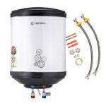 Candes Geyser 10 Litre | 1 12 months Guarantee | Water Heater for House, Water Geyser, Water Heater, Electrical Geyser, 5 Star Rated Computerized Instantaneous Storage Water Heater, 2KW - Perfecto (White)